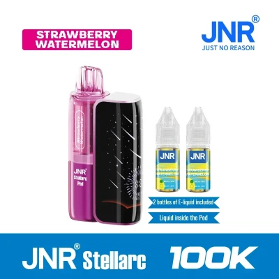 Strawberry Watermelon | JNR Vape Stellarc 100K Puffs Kit - Refillable & Replaceable Pod Vape